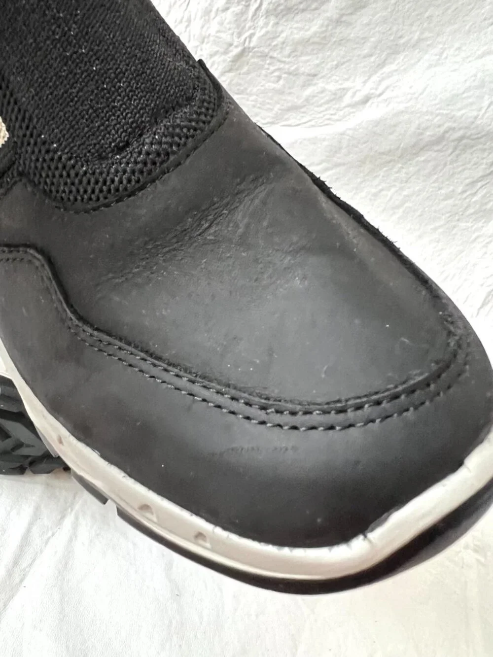 Santana Canada winter boots black knit sock 40 9 Terri Lea water resistant